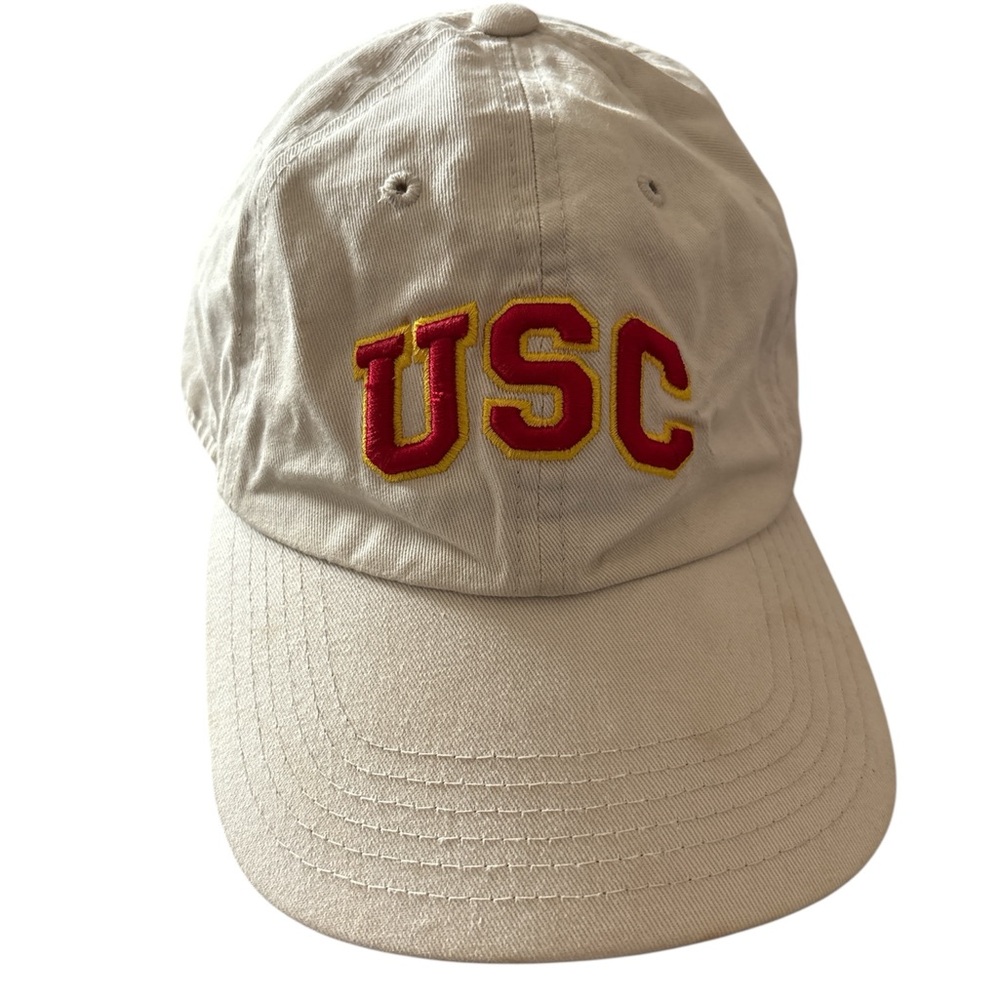 USC Embroidered Beige Cap